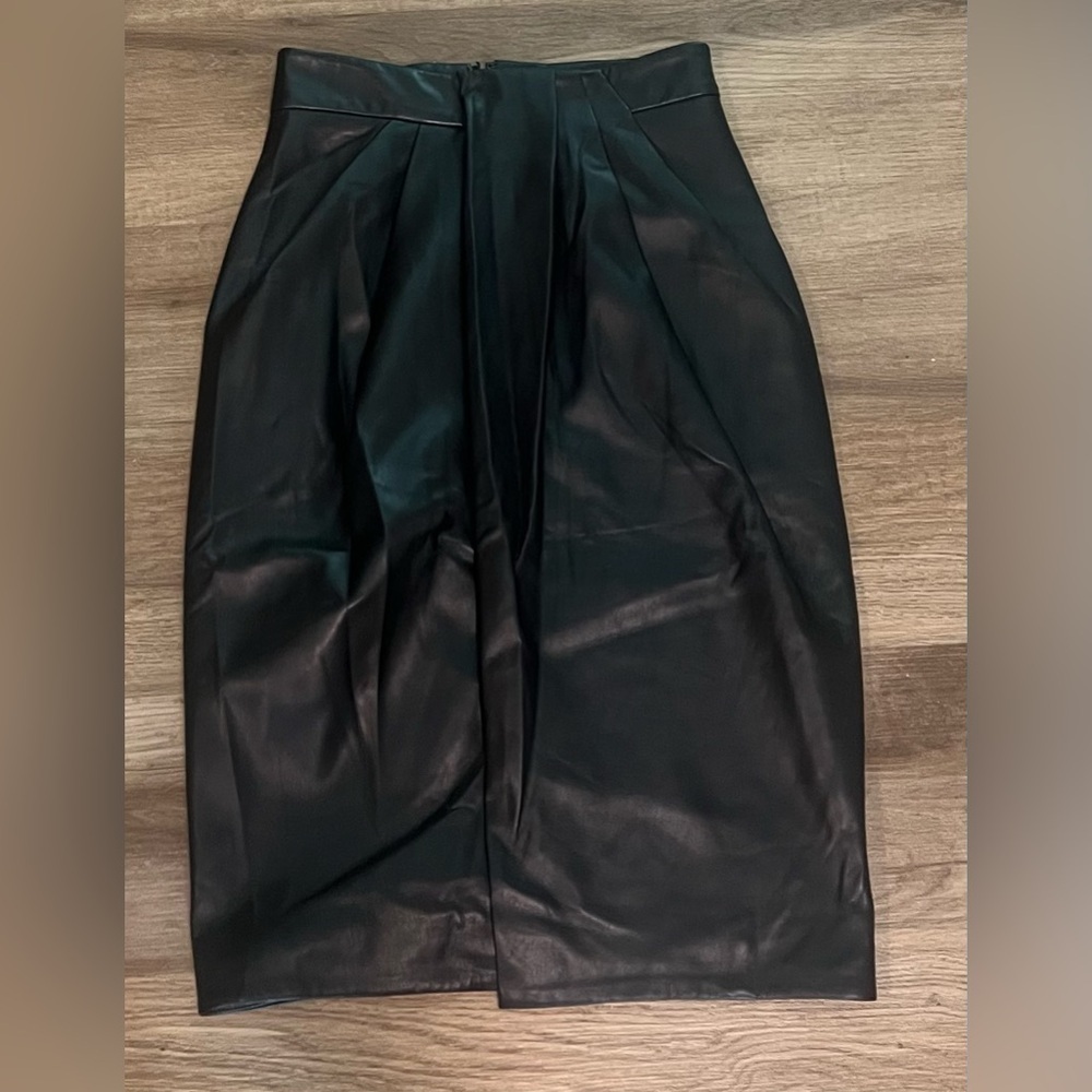 Women's Elie Tahari Faux Leather Midi Skirt